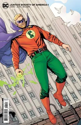 11/29/2022 JUSTICE SOCIETY OF AMERICA #1 CVR B YANICK PAQUETTE CARD STOCK VAR