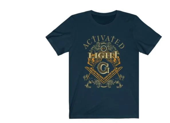 Activated by Light Masonic T-Shirt