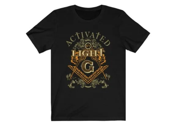 Activated by Light Masonic T-Shirt
