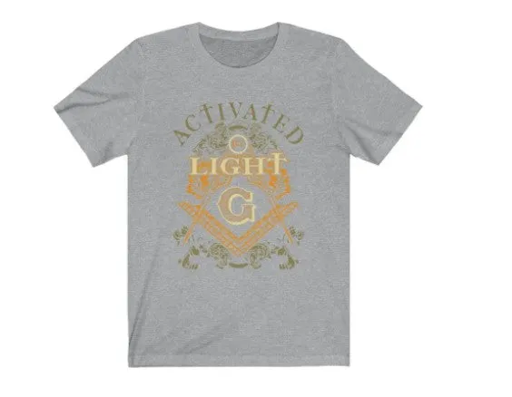 Activated by Light Masonic T-Shirt
