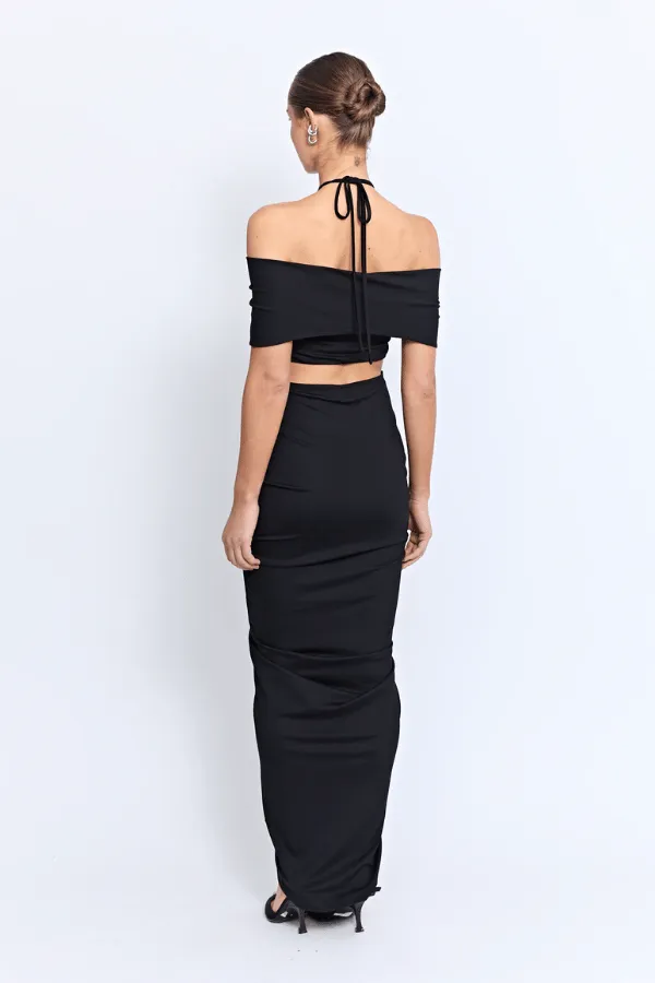 Angello Maxi Dress Black