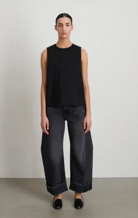 B Sides Fiona Shell in Black