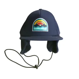 Big Sur California Chill Winter Hat- Water & Snow Resistant - Navy