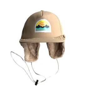 Big Sur Quick Sand Winter Hat- Water & Snow Resistant - Nude