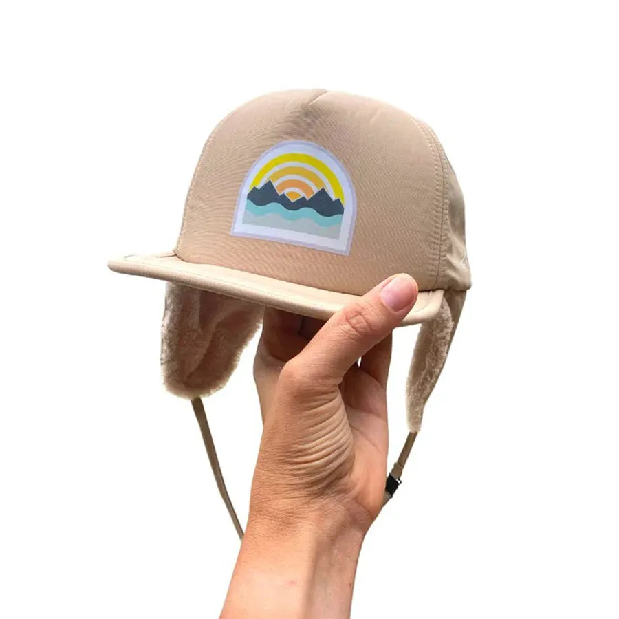 Big Sur Quick Sand Winter Hat- Water & Snow Resistant - Nude