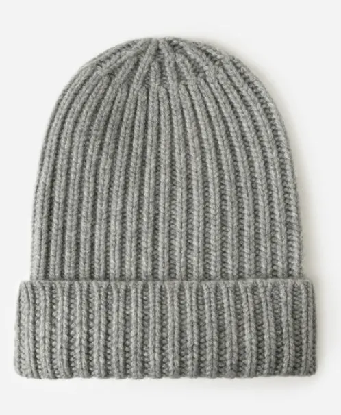 Cashmere Sailor Beanie / Husky