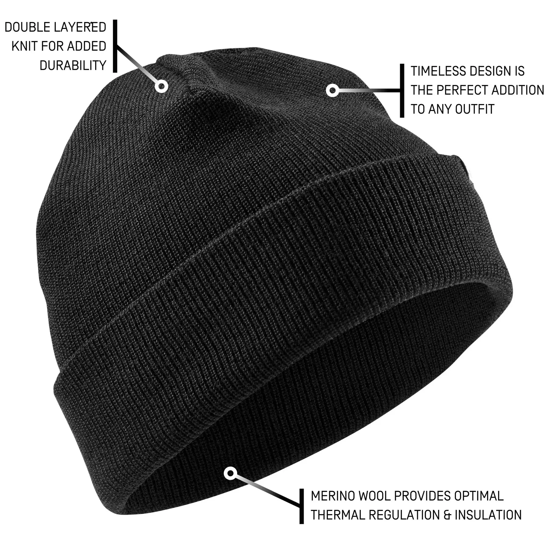 CEP | Cold Weather Merino Beanie | Unisex