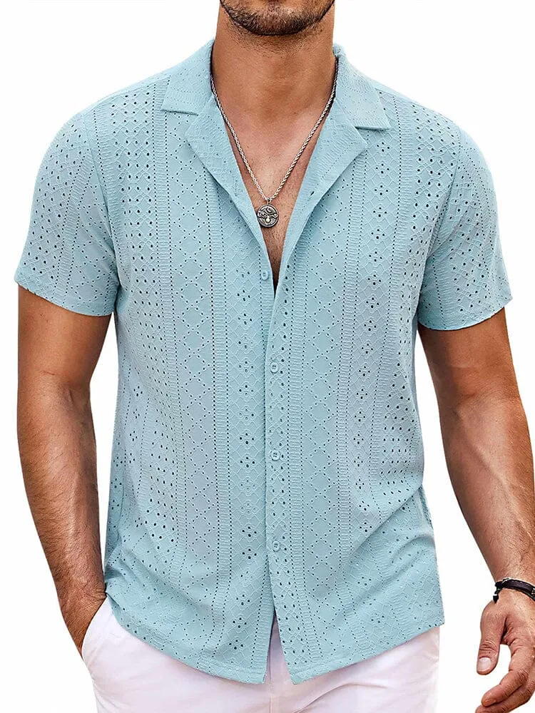 Coastal Chic Openwork Shirt (US Only)