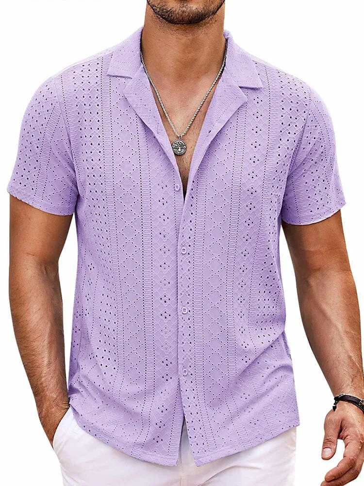 Coastal Chic Openwork Shirt (US Only)