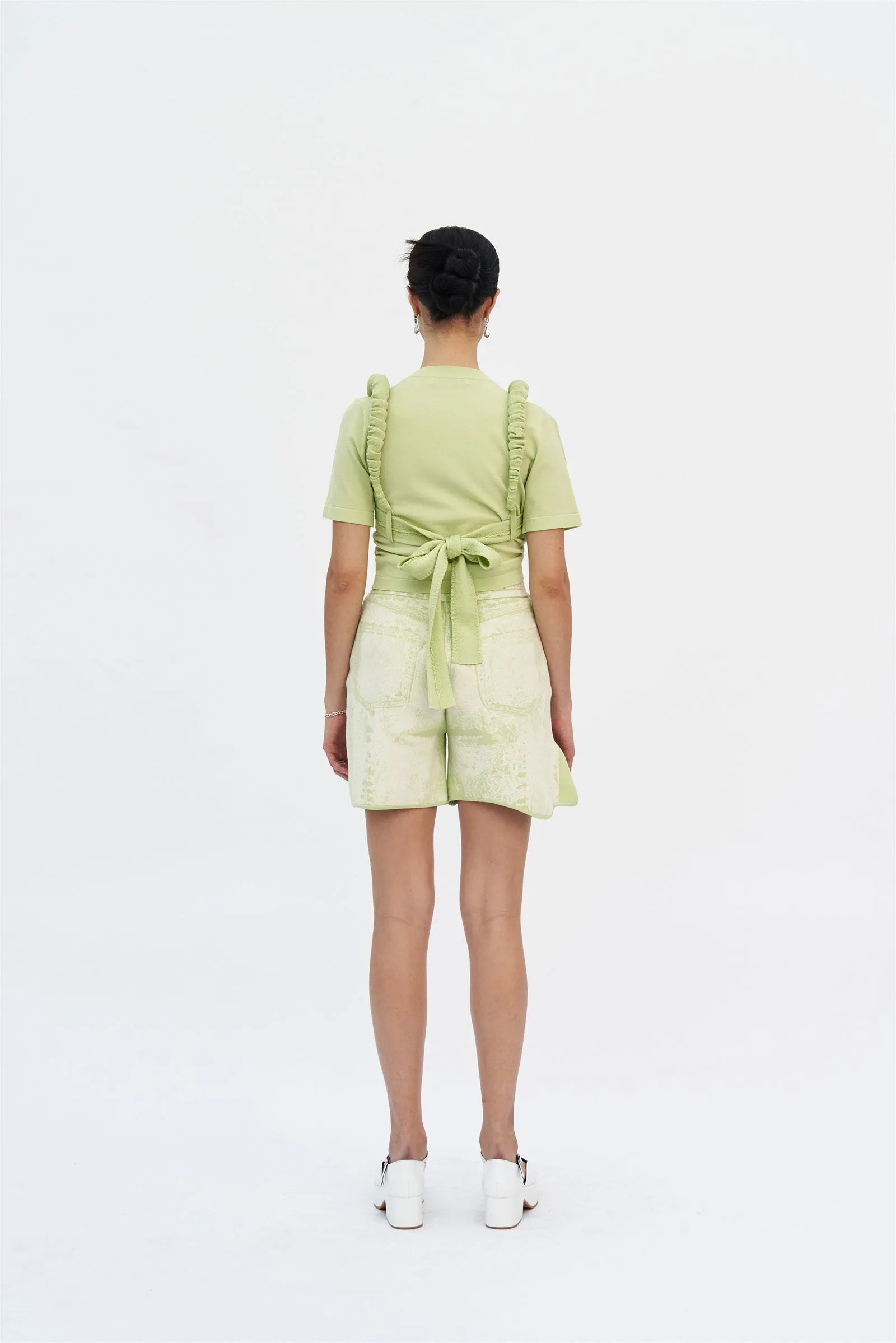 COCO 3D BUBBLE SHORT SLEEVE TOP
