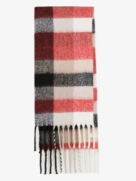 Fringe Plaid Scarf