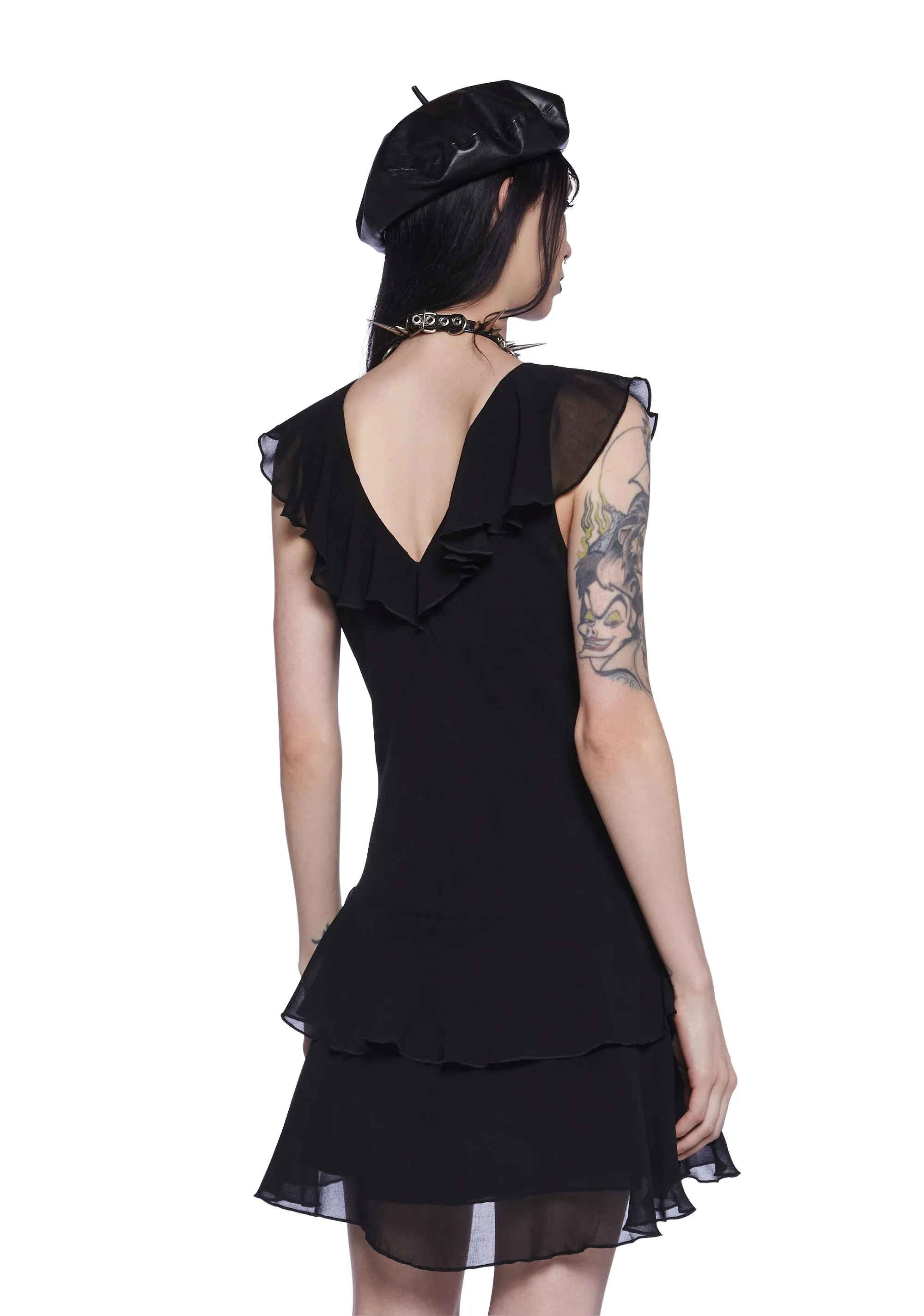 Graveyard Stroll Babydoll Dress