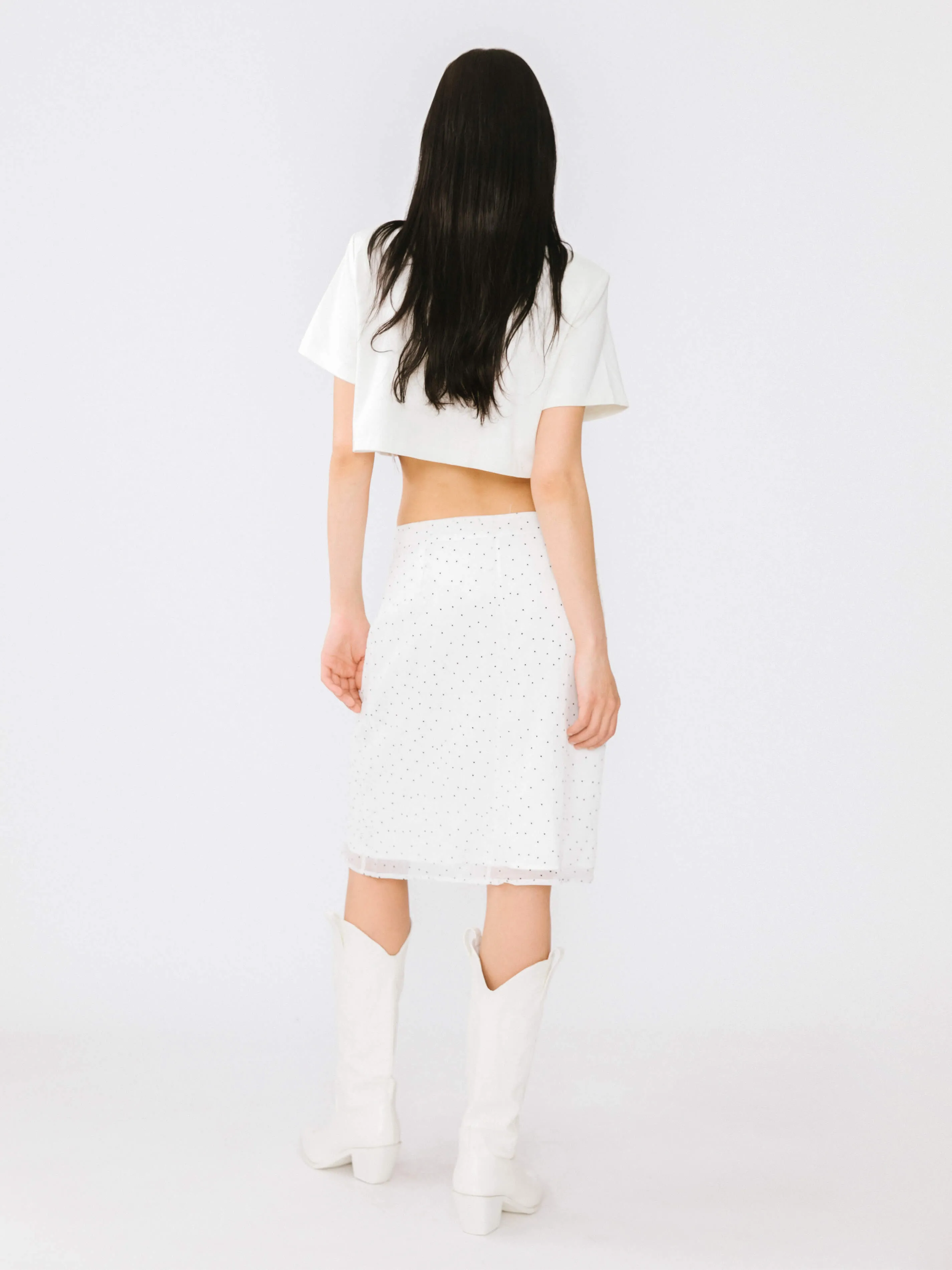 Loose Fit Cropped T-Shirt