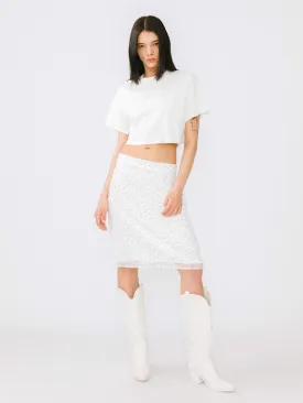 Loose Fit Cropped T-Shirt