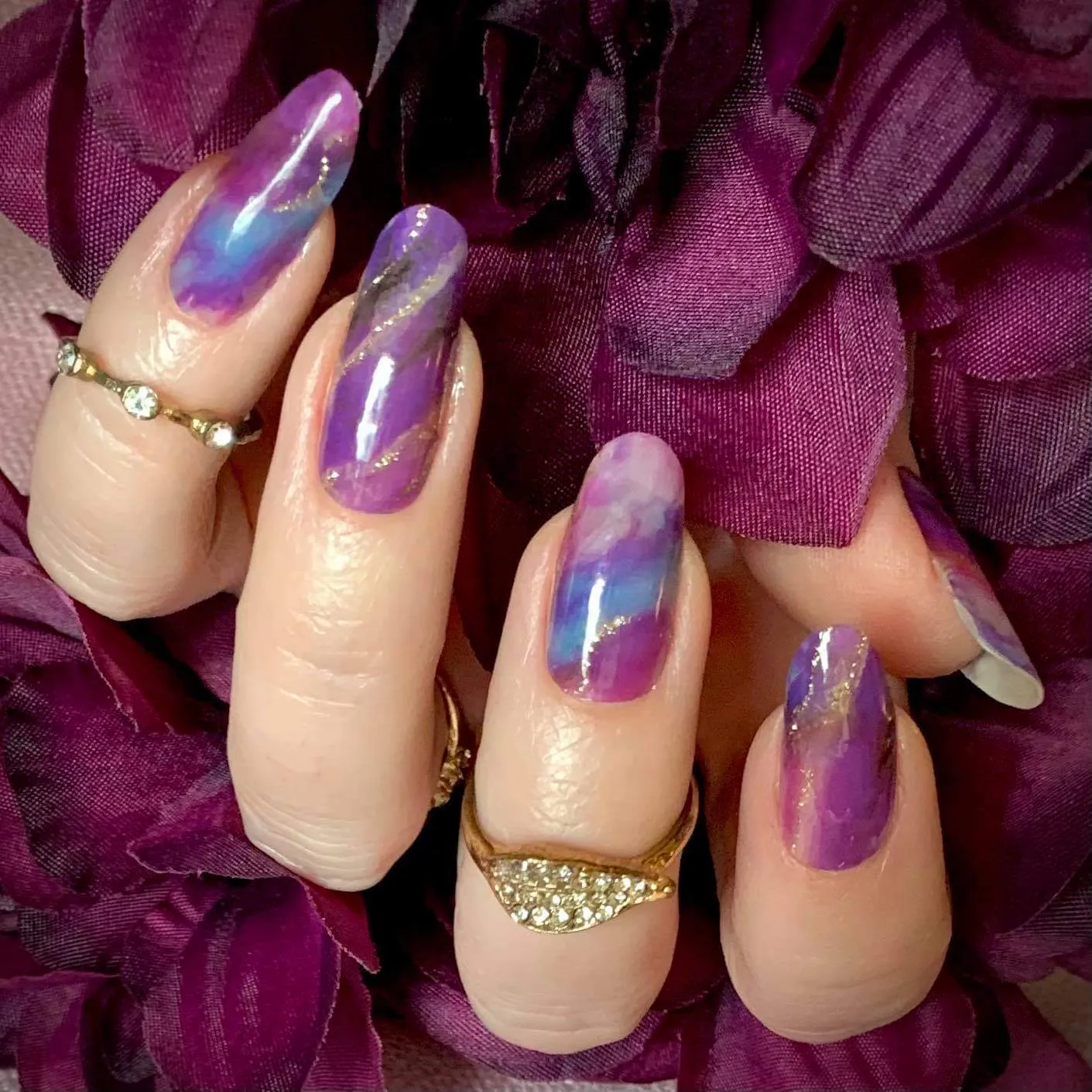 Orchid Crush Nail Wraps