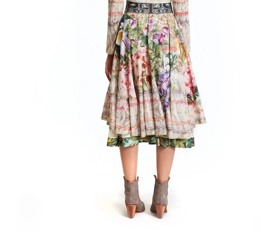 Skirt Shiffon - Fortune in Flowerland