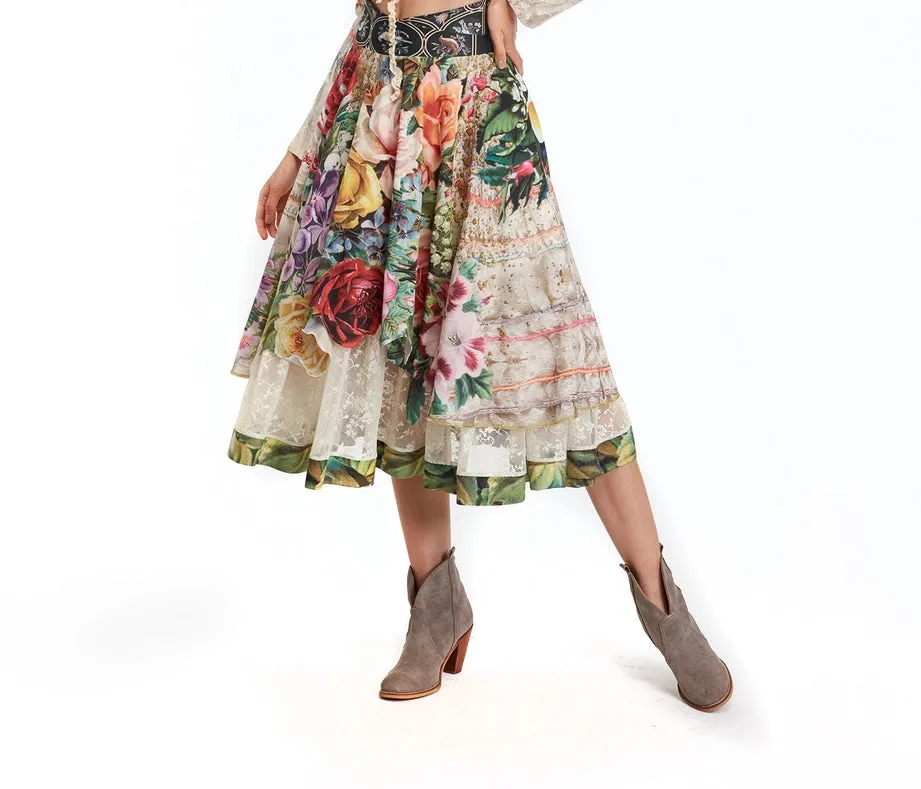 Skirt Shiffon - Fortune in Flowerland