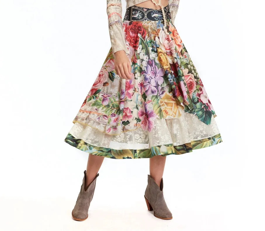 Skirt Shiffon - Fortune in Flowerland