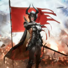 TBLeague [PL-2020-173C] Knight of Fire Black 1/6
