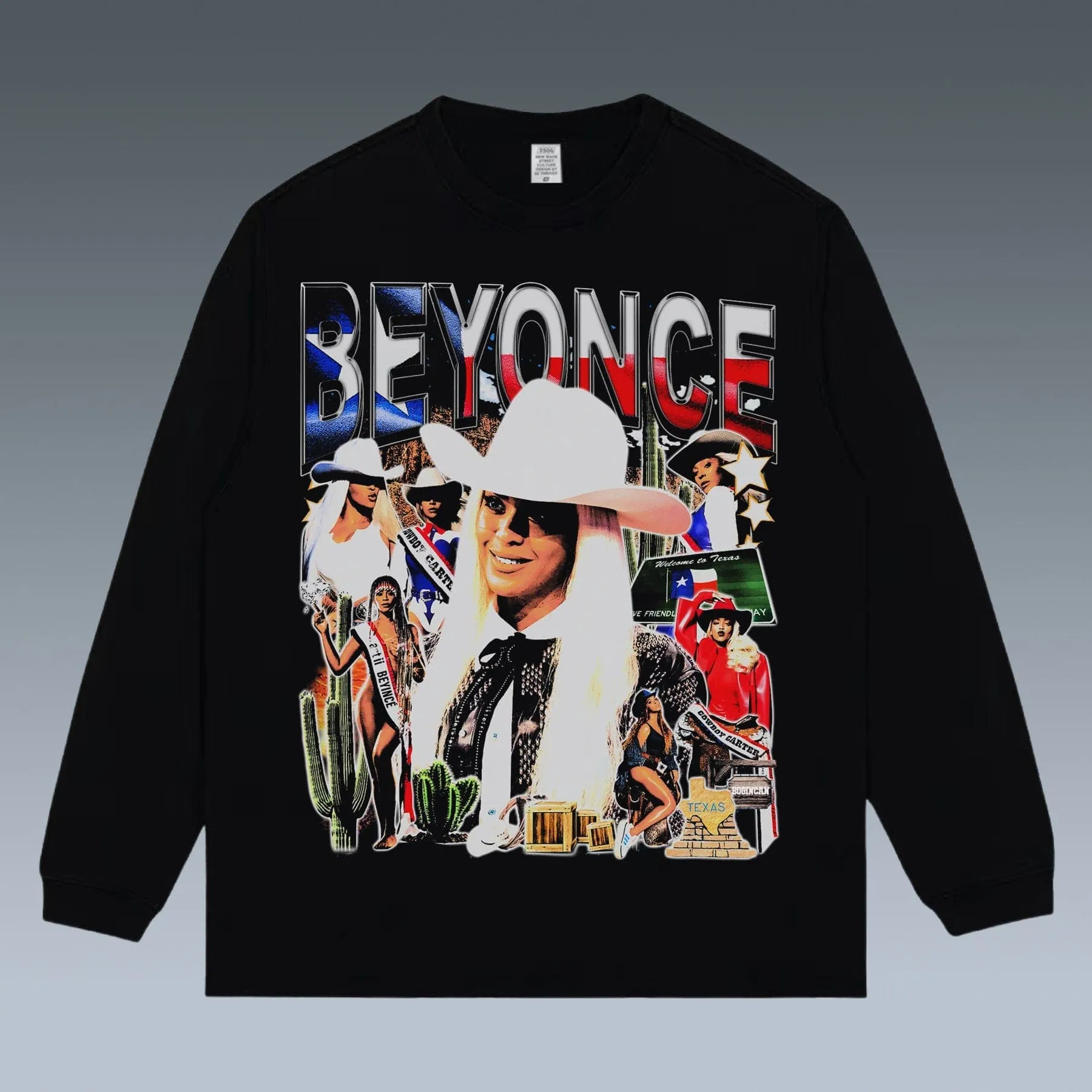 VINTAGE LONG SLEEVE TEE | BEYONCE 4.17