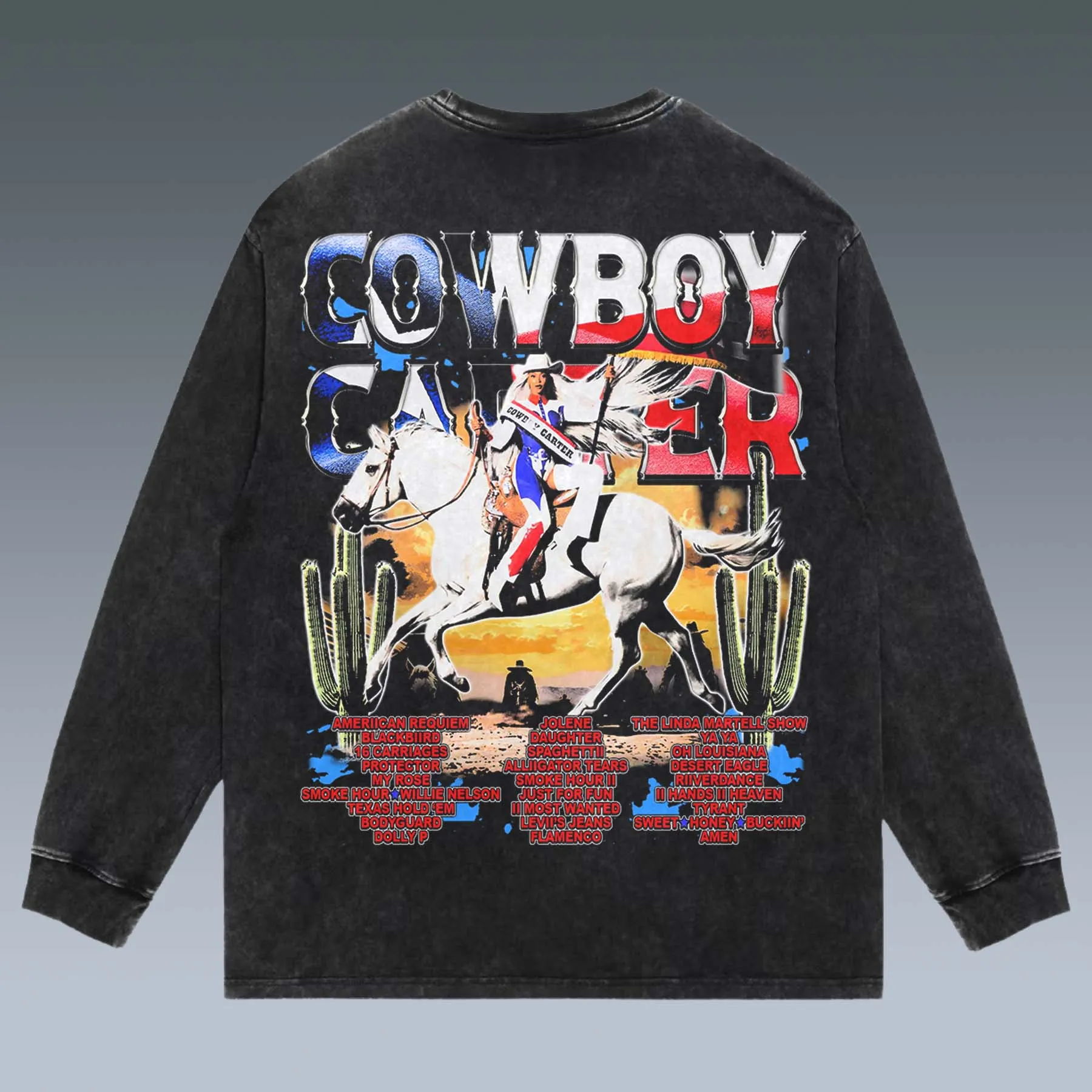 VINTAGE LONG SLEEVE TEE | BEYONCE 4.17