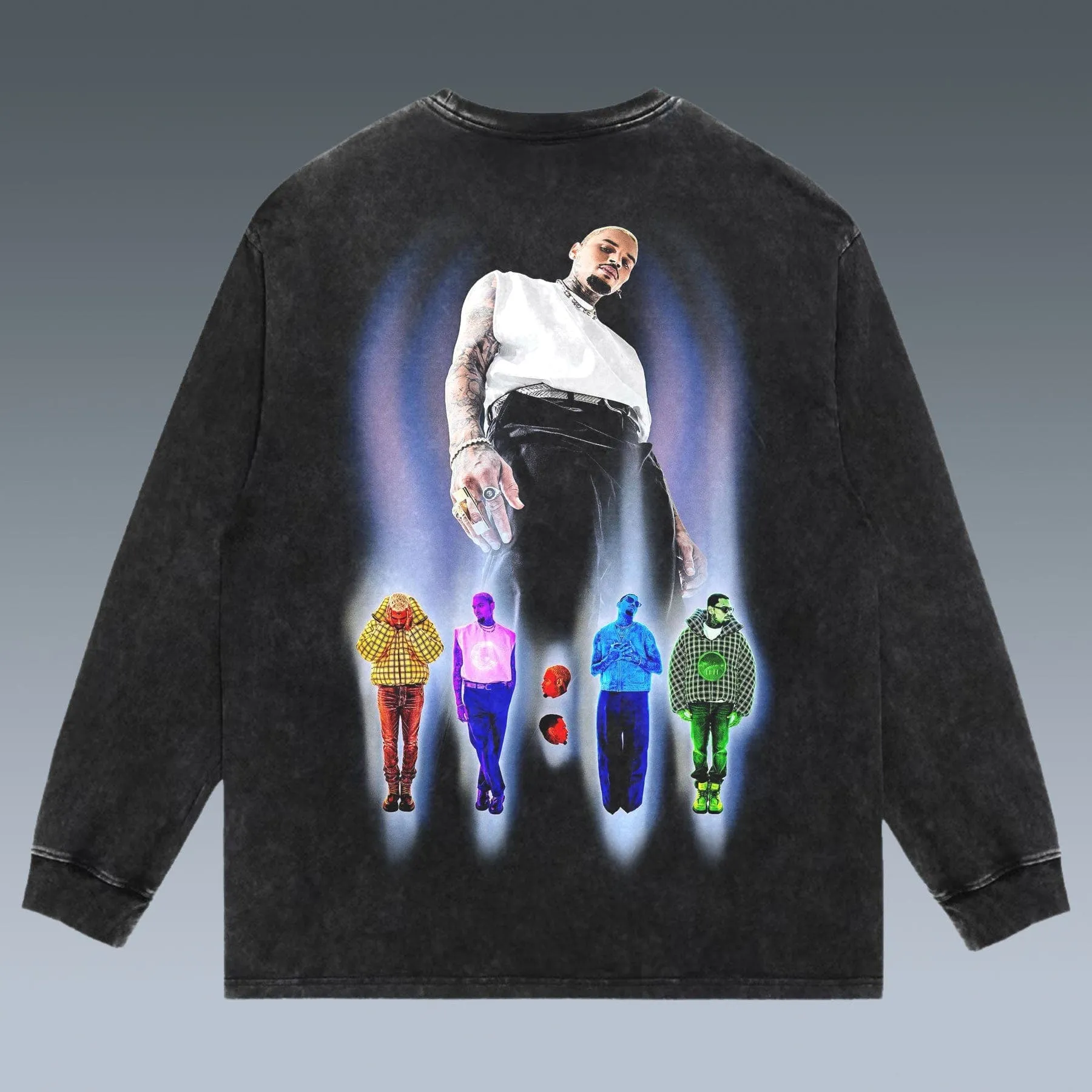 VINTAGE LONG SLEEVE TEE | CHRIS BROWN 3.15
