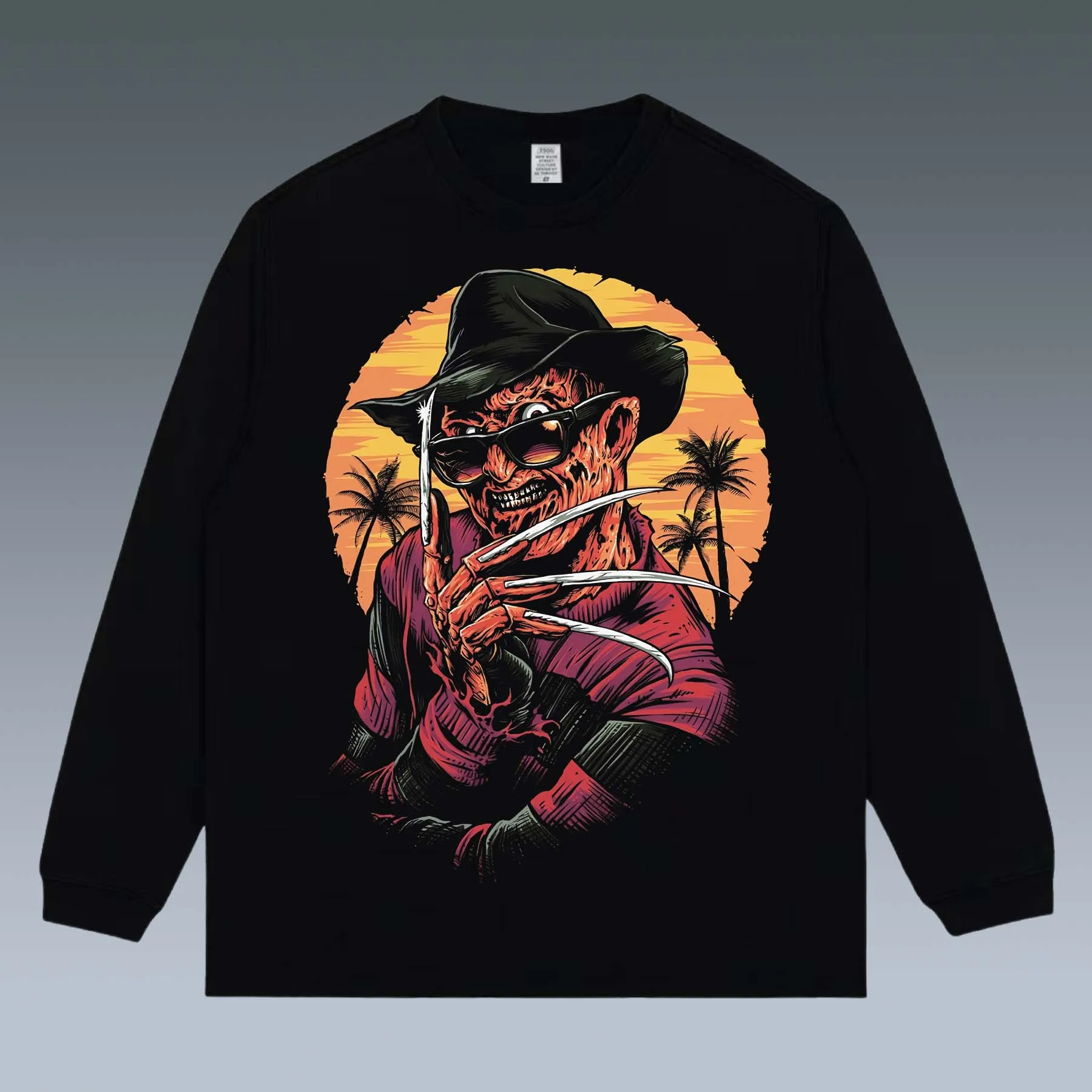 VINTAGE LONG SLEEVE TEE | FREDDY KRUEGER
