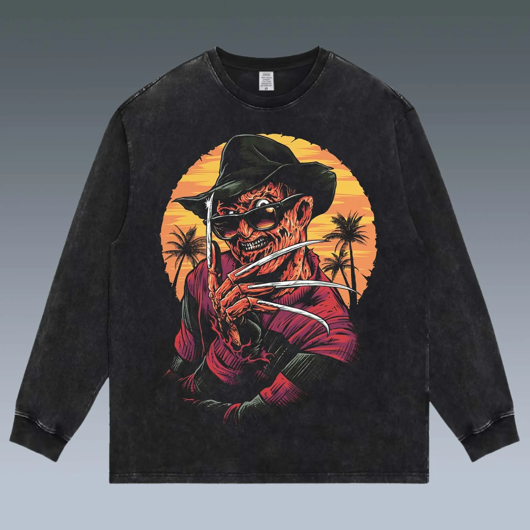 VINTAGE LONG SLEEVE TEE | FREDDY KRUEGER