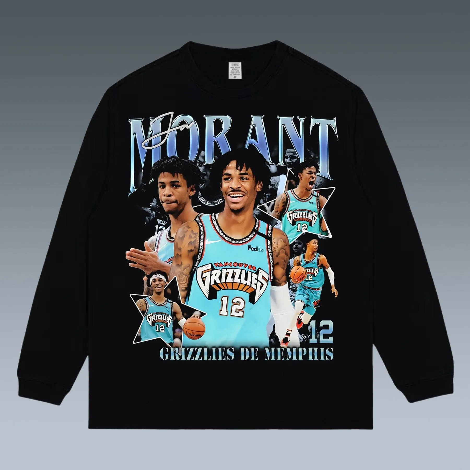 VINTAGE LONG SLEEVE TEE | JA MORANT