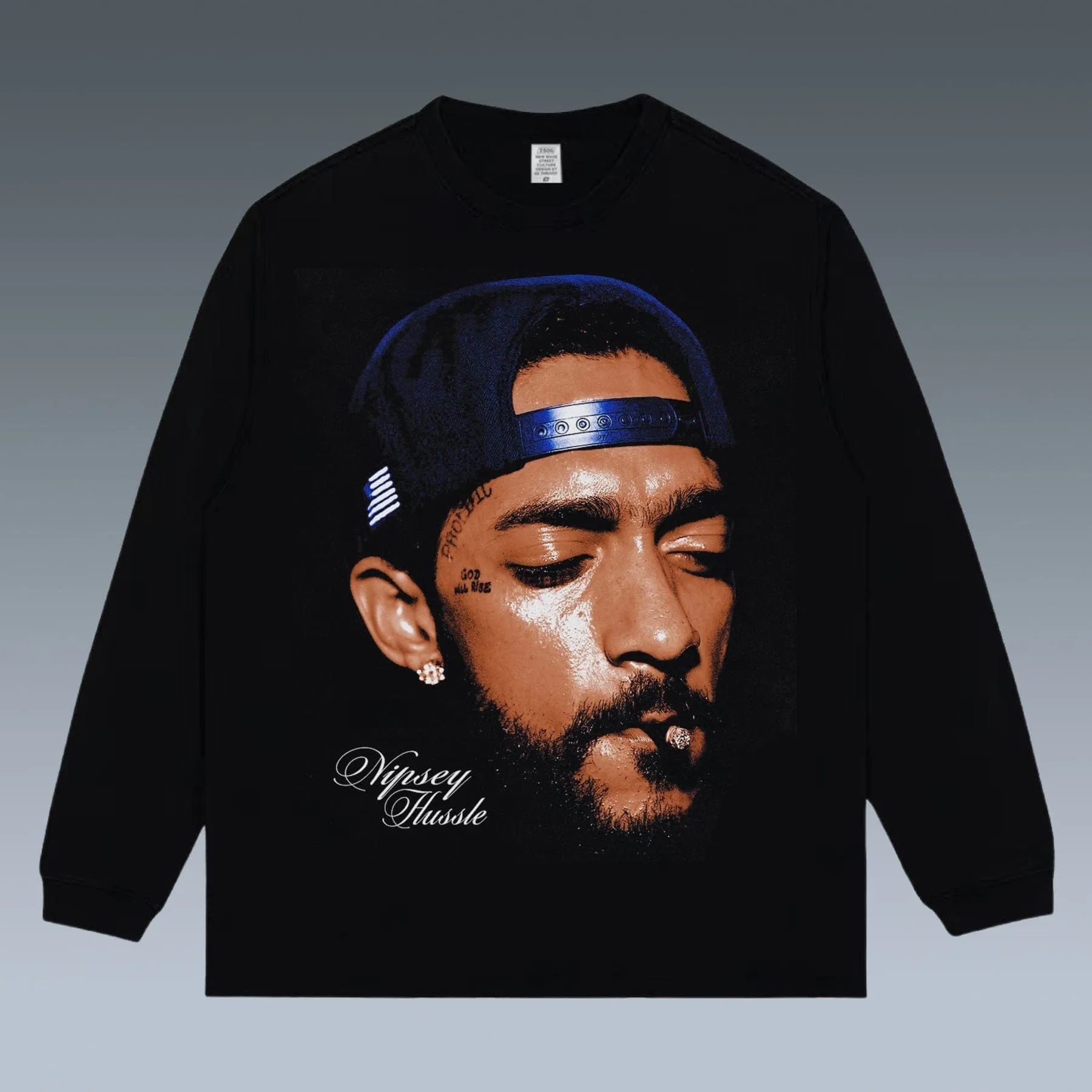 VINTAGE LONG SLEEVE TEE | NIPSEY HUSSLE 3.21